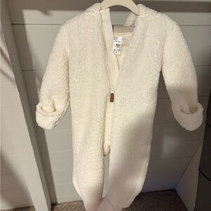 Carter's Cream Fleece Baby Onesie